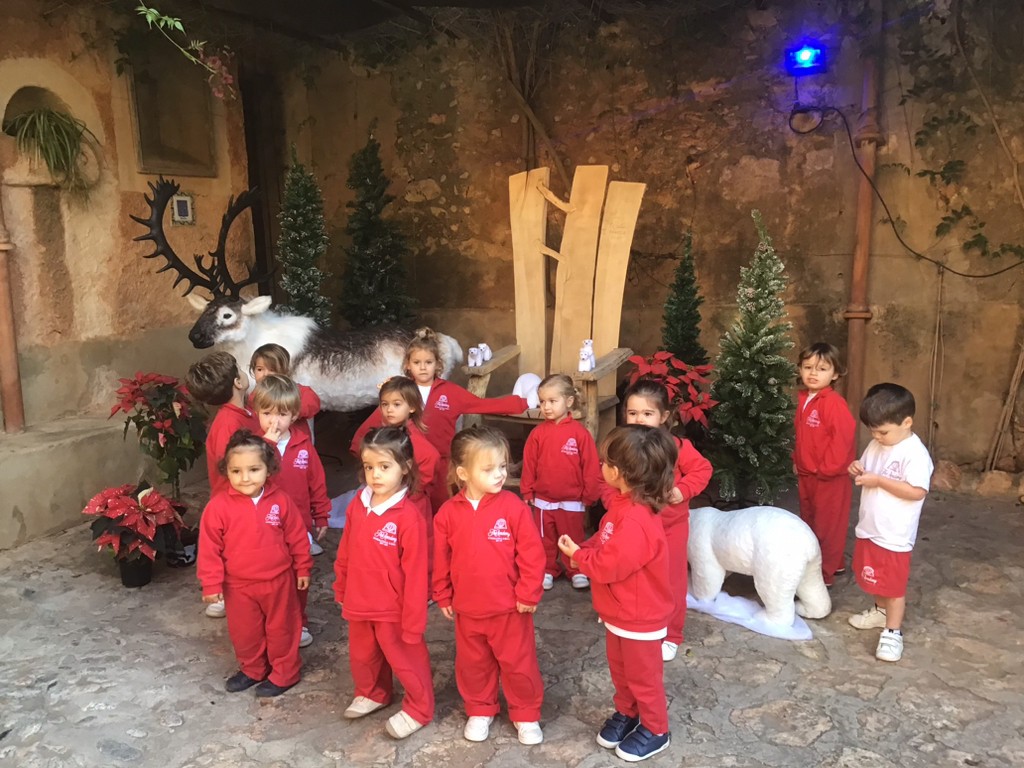 Un paseo por el colegio en Navidad